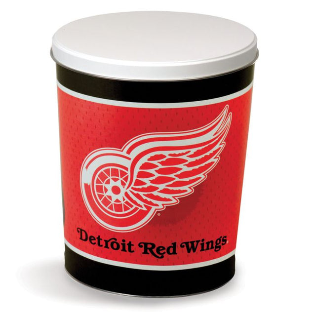 Lata de regalo cónica de Detroit Red Wings de 3 galones