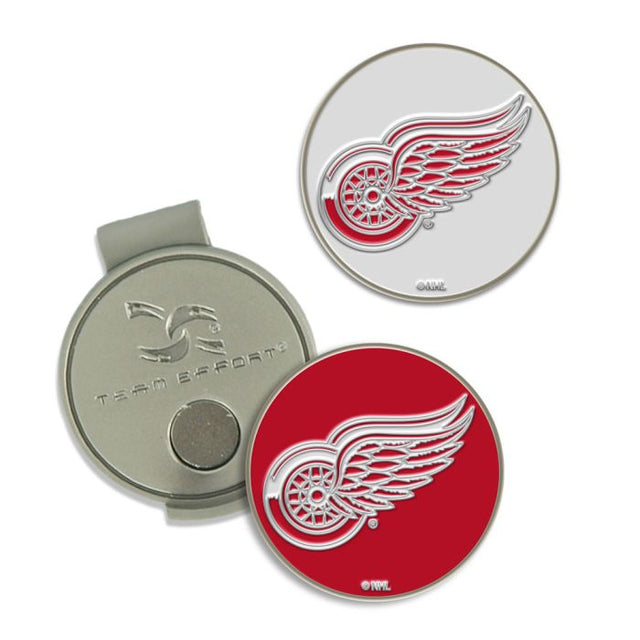 Clip para gorra y marcadores de los Detroit Red Wings