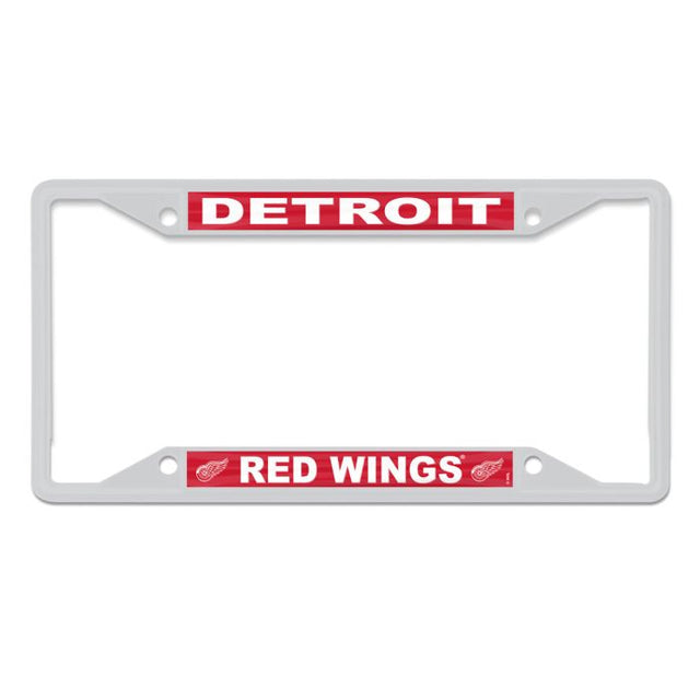 Camiseta con licencia de los Detroit Red Wings, de manga corta y cuello redondo