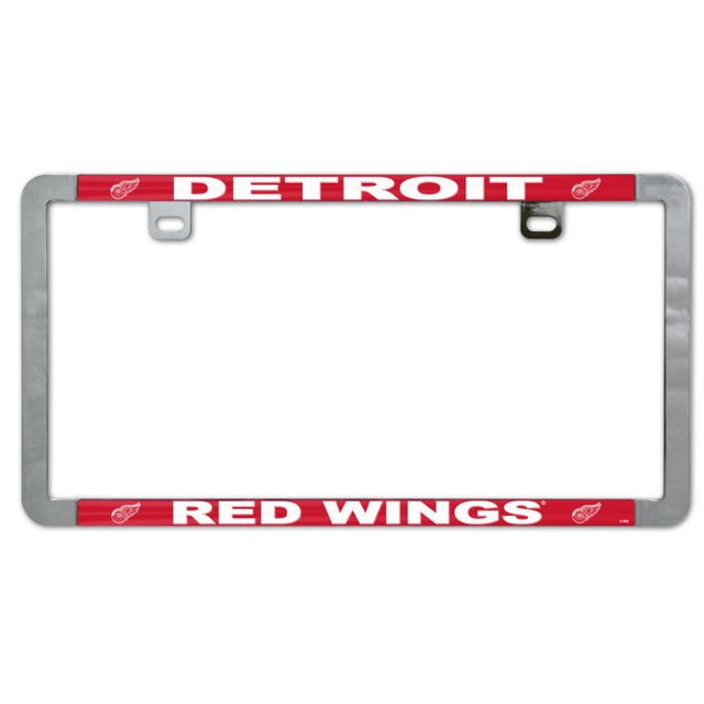 Detroit Red Wings Metal Lic. Plate Frame Slim