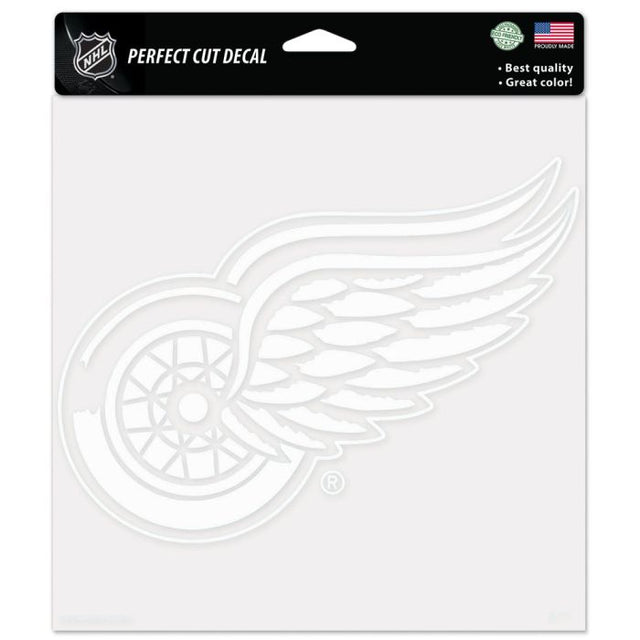 Detroit Red Wings Perfect Cut Decals 8" x 8"