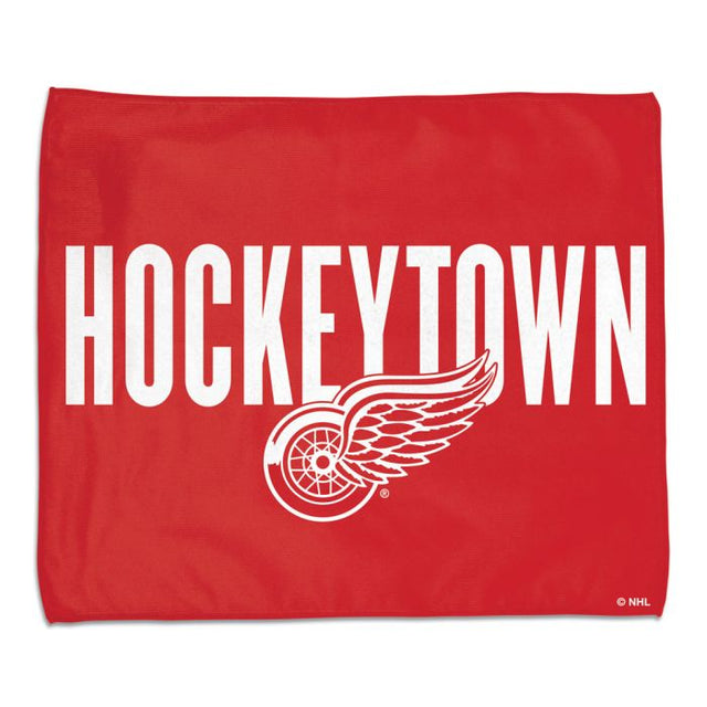 Toalla de rally de los Detroit Red Wings (a todo color)