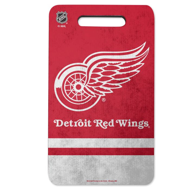 Cojín de asiento de los Detroit Red Wings: almohadilla para rodillas de 10 x 17