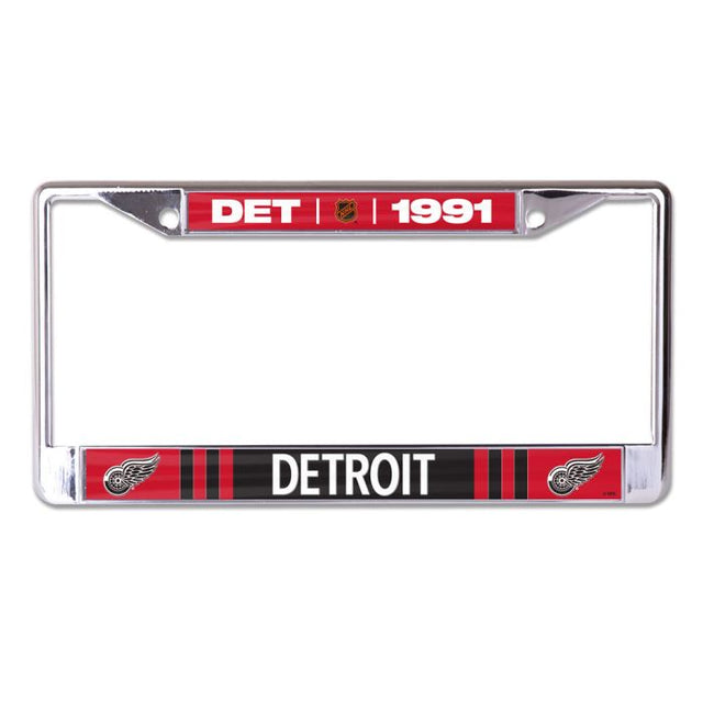 Detroit Red Wings Special Edition Lic Plt Frame S/L Printed