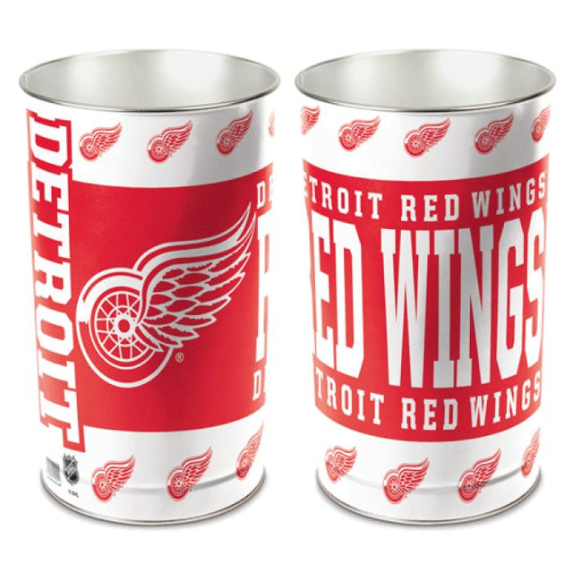 Papelera de los Detroit Red Wings, cónica, 15" de alto