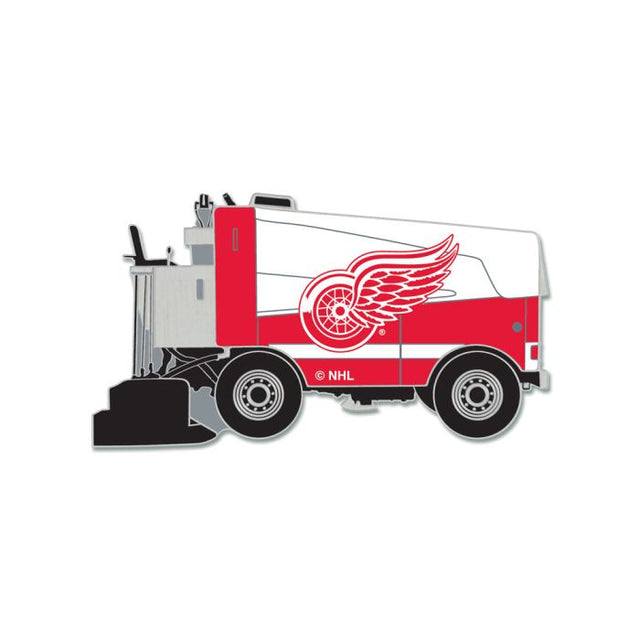 Tarjeta de joyería con pin de colección Zamboni de los Detroit Red Wings