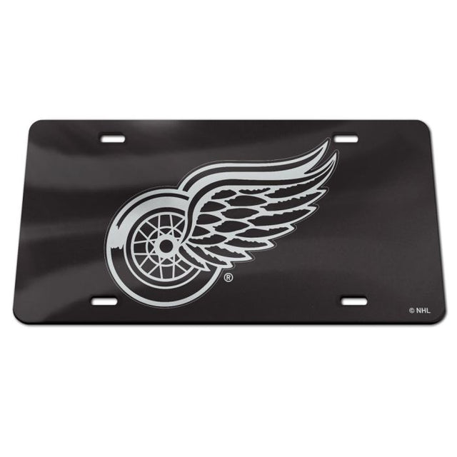 Detroit Red Wings black Specialty Acrylic License Plate