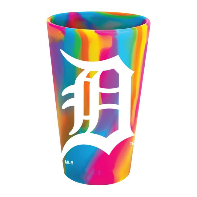 Vaso de pinta de silicona de 16 oz de los Detroit Tigers