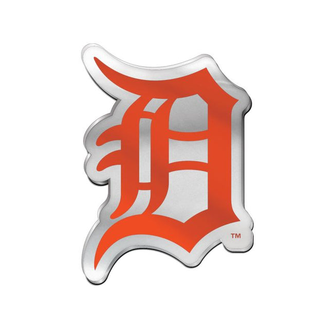 Emblema acrílico para automóvil de los Tigres de Detroit