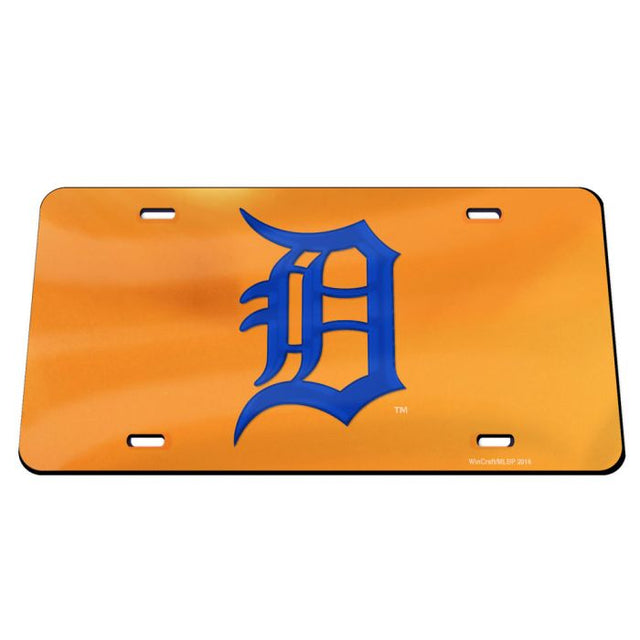 Detroit Tigers Acrylic Classic License Plates