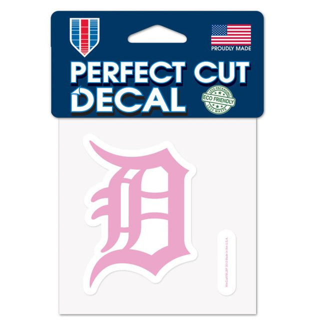 Detroit Tigers BCA Perfect Cut Color Decal 4" x 4"