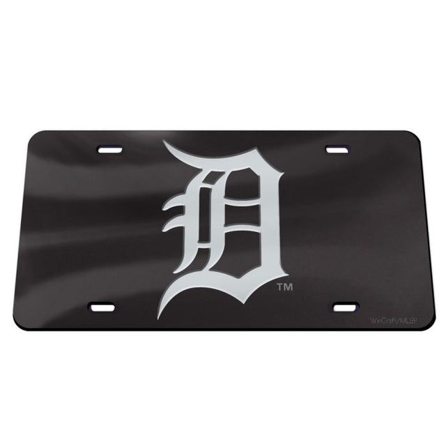 Detroit Tigers BLACK Specialty Acrylic License Plate