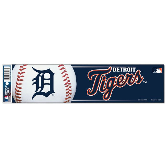 Detroit Tigers Bumper Strip 3" x 12"