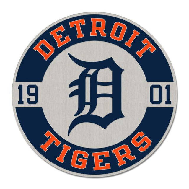 Tarjeta de joyería con pin esmaltado de colección CIRCLE ESTABLISHED de los Detroit Tigers