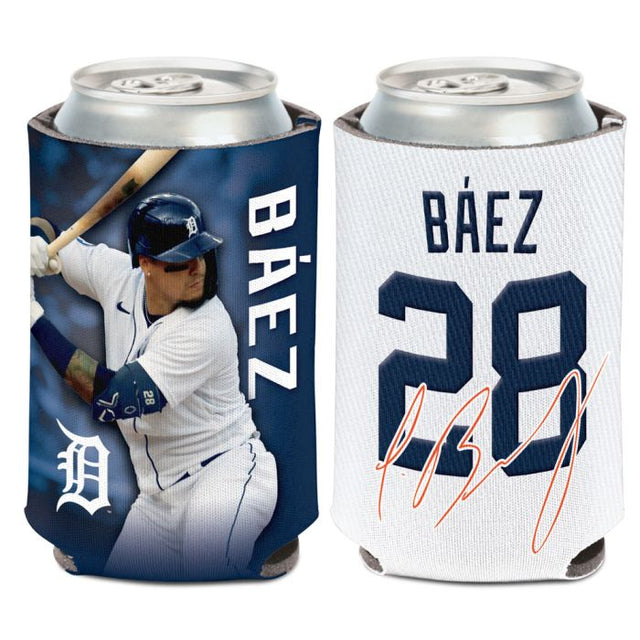 Enfriador de latas de 12 onzas de los Detroit Tigers de Javier Baez