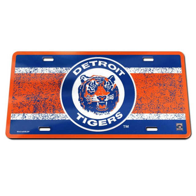 Detroit Tigers / Cooperstown COOPERSTOWN Specialty Acrylic License Plate