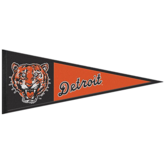 Detroit Tigers / Cooperstown Wool Pennant 13" x 32"