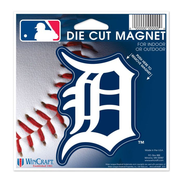 Detroit Tigers Die Cut Magnet 4.5" x 6"