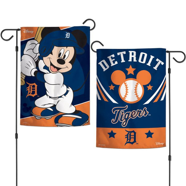 Detroit Tigers / Disney Mickey Mouse Garden Flags 2 sided 12.5" x 18"