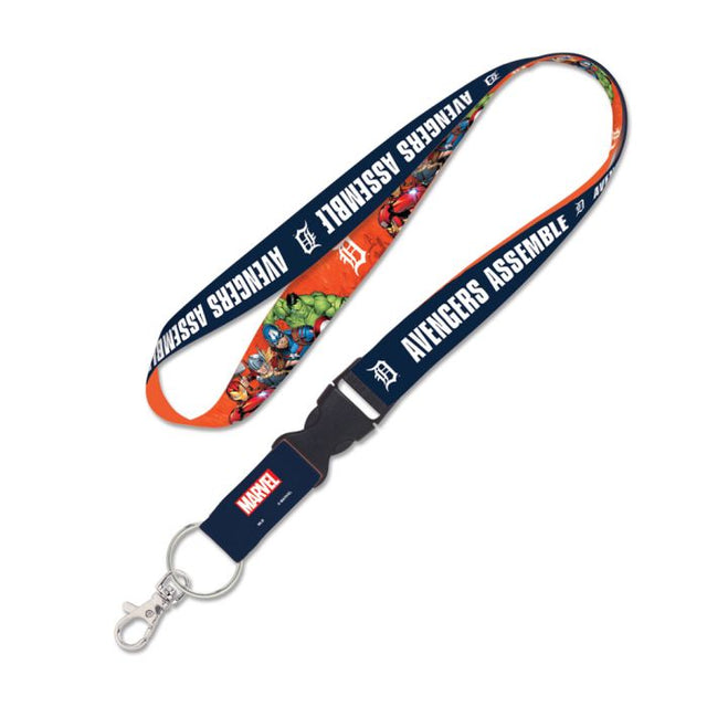 Detroit Tigers / Marvel (c) 2021 MARVEL Lanyard w/detachable buckle 1"