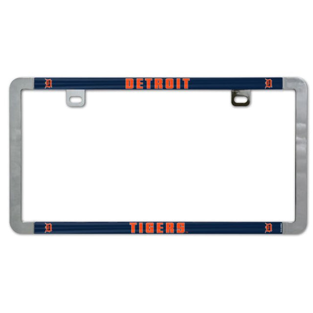 Detroit Tigers Metal Lic. Plate Frame Slim