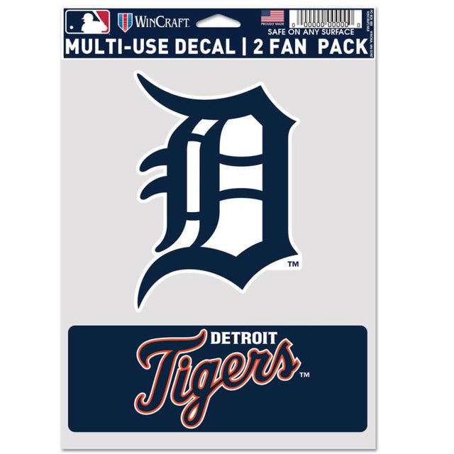 Detroit Tigers Multi Use 2 Fan Pack