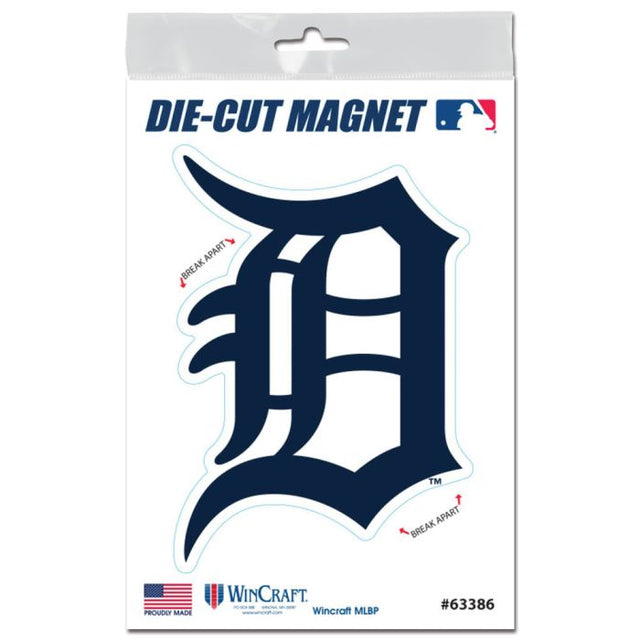 Imanes para exteriores de los Detroit Tigers de 3" x 5"