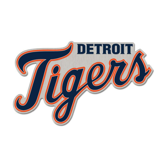 Detroit Tigers SECONDARY Collector Enamel Pin Jewelry Card