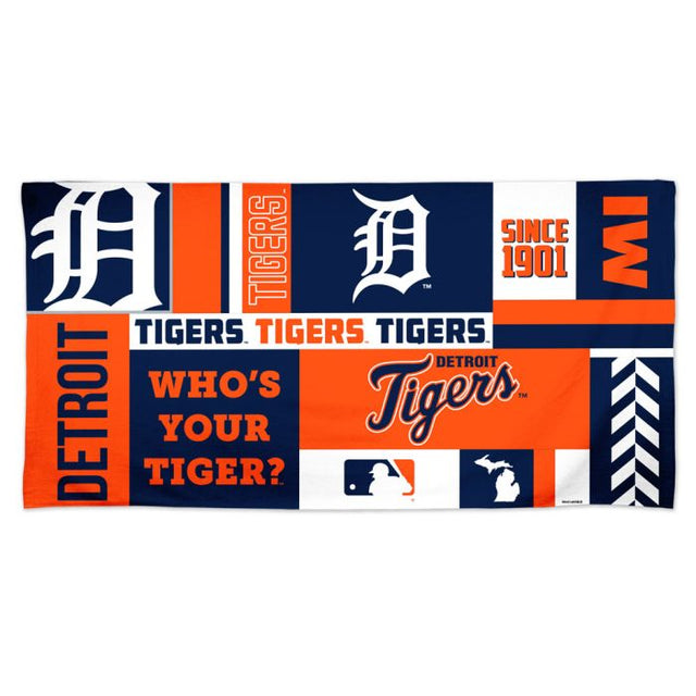 Detroit Tigers Spectra Beach Towel 30" x 60"