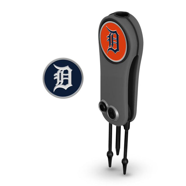 Herramienta y marcadores para reparar navajas automáticas de los Detroit Tigers