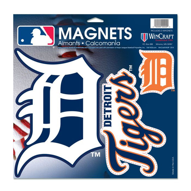 Detroit Tigers Vinyl Magnet 11" x 11"