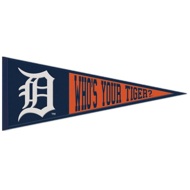 Detroit Tigers Wool Pennant 13" x 32"