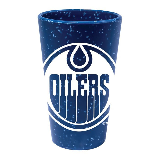 Vaso de pinta de silicona de 16 oz de los Edmonton Oilers