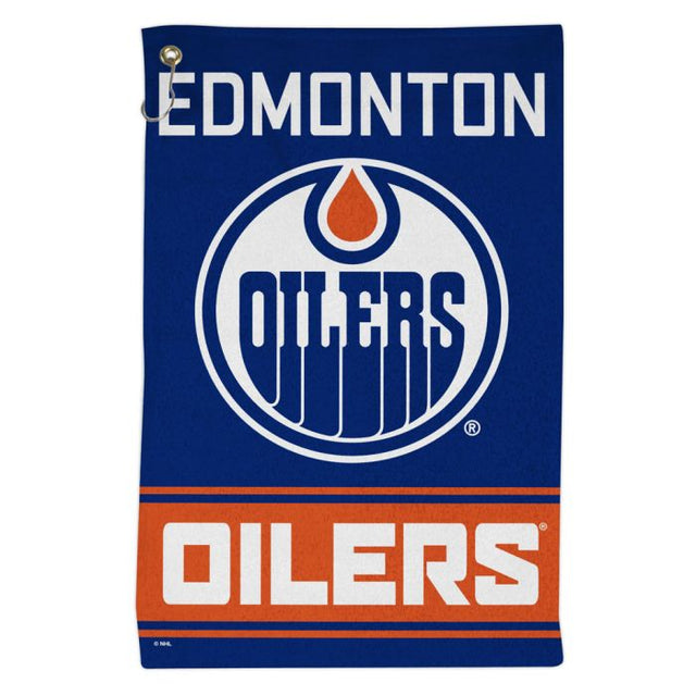 Toalla deportiva de 16 x 25 de los Edmonton Oilers