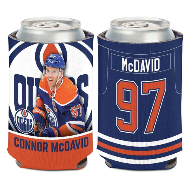 Enfriador de latas de 12 onzas de los Edmonton Oilers, Connor McDavid