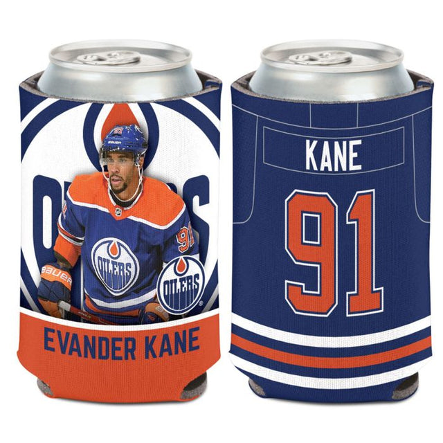 Enfriador de latas de 12 onzas de los Edmonton Oilers de Evander Kane