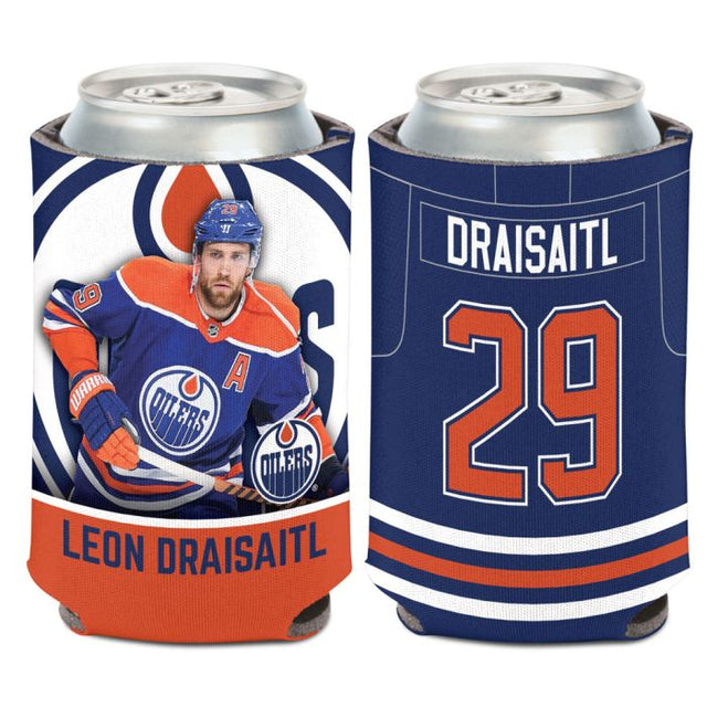 Edmonton Oilers Can Cooler 12 oz. Leon Draisaitl