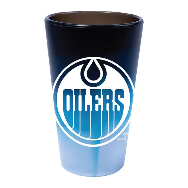 Edmonton Oilers Fashion 16 oz Silicone Pint Glass