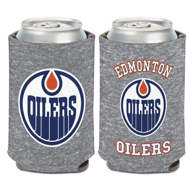 Edmonton Oilers HEATHERED Can Cooler 12 oz.