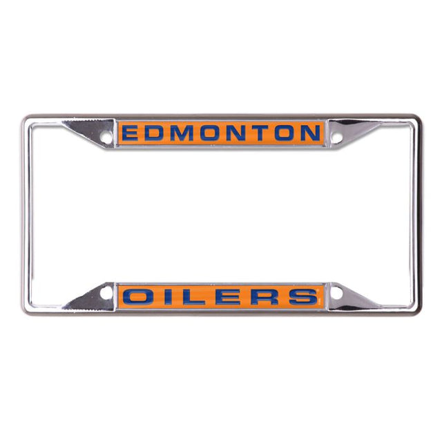 Edmonton Oilers Lic Plt Frame S/S Printed