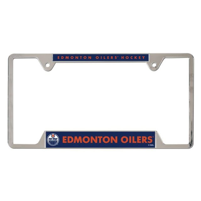 Edmonton Oilers Metal License Plate Frame