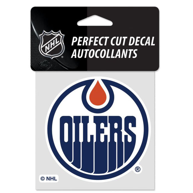 Edmonton Oilers Perfect Cut Color Decal 4" x 4"