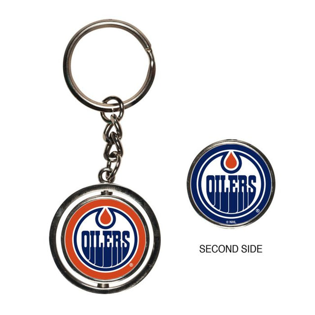 Edmonton Oilers Spinner Key Ring