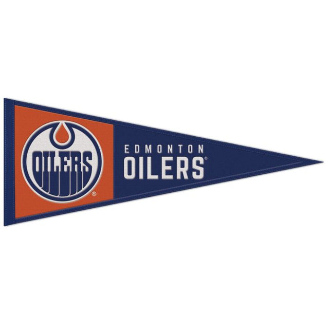 Edmonton Oilers Wool Pennant 13" x 32"