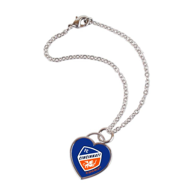 Pulsera del FC Cincinnati con corazón en 3D