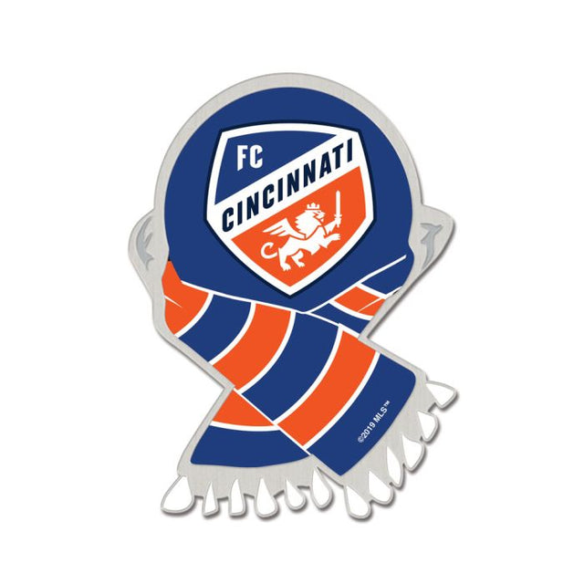 Tarjeta de joyería con pin de colección del FC Cincinnati