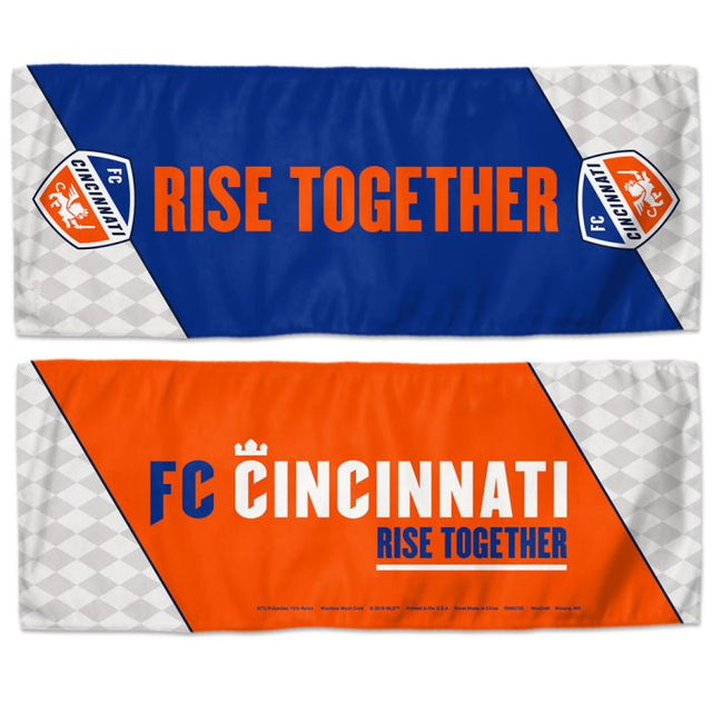 Toalla refrescante del FC Cincinnati de 12" x 30"