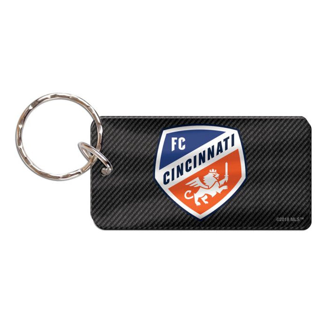 Llavero rectangular del FC Cincinnati