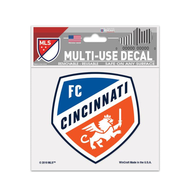 Calcomanía multiusos del FC Cincinnati de 3" x 4"