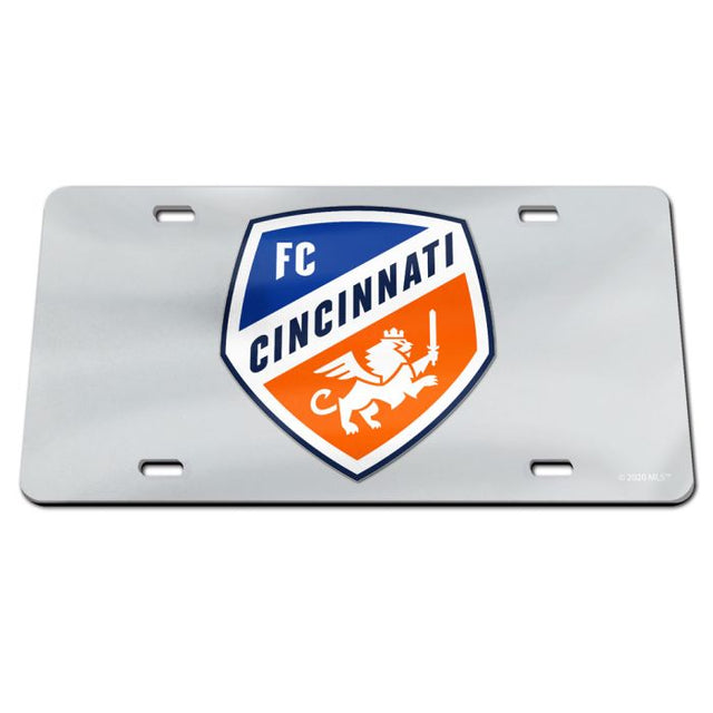 Placa de matrícula especial de acrílico del FC Cincinnati